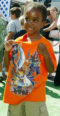 Khamani Griffin at the premiere of "Yu-Gi-Oh! The Movie."