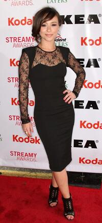 Danielle Harris at the Second Annual Streamy Awards.