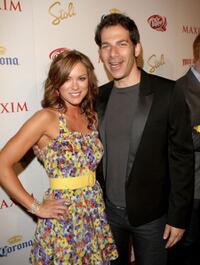 Danneel Harris and Joe Levy at the Maxim's 10th Annual Hot 100 Celebration.