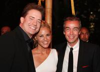 Brendan Fraser, Maria Bello and John Hannah at the premiere of "The Mummy: Tomb of the Dragon Emperor."