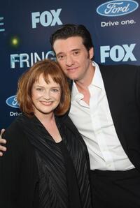 Blair Brown and Jason Butler Harner at the premiere of "Fringe."