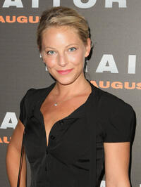 Anastasia Griffith at the premiere of "Traitor."