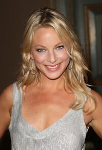 Anastasia Griffith at the NBC Universal's Press Tour All-Star party.