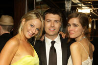 Anastasia Griffith, Noah Bean and Rose Byrne at the F/X "Damages" Primetime Emmy Awards party.