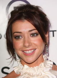 Alyson Hannigan at the premiere party for "How I Met Your Mother".