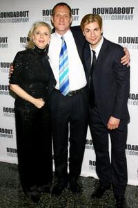 Blythe Danner, Mark Brokaw and Gale Harold at the opening night of "Suddenly Last Summer."