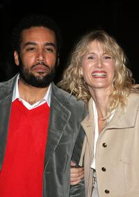 Ben Harper and Laura Dern at the Los Angeles premiere of "Inland Empire."