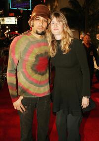 Ben Harper and Laura Dern at the premiere of "Meet the Fockers."