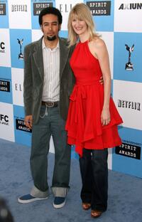 Ben Harper and Laura Dern at the 22nd Annual Film Independent Spirit Awards.