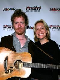 Glen Hansard and Tamara Conniff at the Hollywood Reporter/Billboard Film and TV Music Conference.