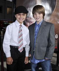Gattlin Griffith and Devon Conti at the Los Angeles premiere of "The Changeling."