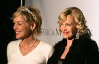 Melanie Griffith and Sharon Stone at the first annual Class Of Hope Prom 2007 charity benefit.