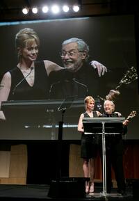 Melanie Griffith and Mark Rydell at the 34th Annual Daytime Creative Arts and Entertainment Emmy Awards.