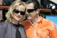 Melanie Griffith and Antonio Banderas at the premiere of Dreamworks "Shrek The Third".