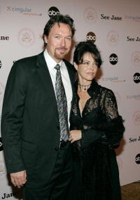 Thomas Ian Griffith and Mary Page Keller at the premiere of "Commander-in-Chief."