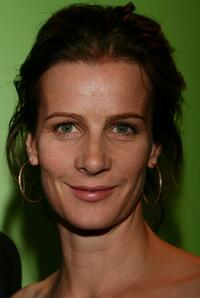 Rachel Griffiths at the opening night of "The Pillow Man".