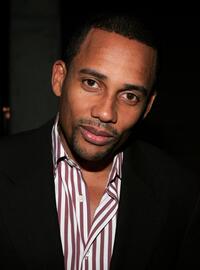 Hill Harper at the Grand Gala Hilton VIP reception.