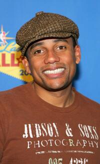 Hill Harper at the 2007 NBA All-Star Game.