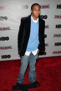 Maestro Harrell at the premiere of "The Wire."