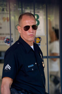 Woody Harrelson as Dave Brown in ''Rampart.''