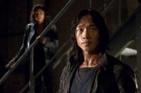 Naomie Harris as Mika and Rain as Raizo in "Ninja Assassin."