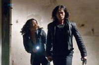 Naomie Harris as Mika and Rain as Raizo in "Ninja Assassin."