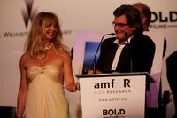 Goldie Hawn and Kurt Russell at auction at the Cinema Against AIDS 2007 in aid of amfAR at Le Moulin de Mougins during the 60th International Cannes Film Festival.