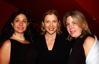 Janet Grillo, Annette Bening and Julie McGowan at the after party of Cure Autism Now's "Acts of Love" in California.