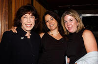 Lily Tomlin, Janet Grillo and Julie McGowan at the Cure Autism Now's "Acts of Love" pre-show dinner in California.
