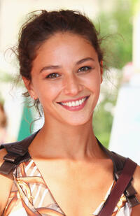 Nicole Grimaudo at the 65th Venice Film Festival in Italy.