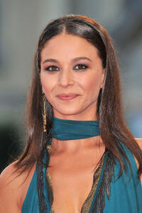 Nicole Grimaudo at the premiere of "Un Giorno Perfetto" during the 65th Venice Film Festival.