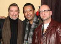 Geoffrey Gilmore, Wendell B. Harris, Jr. and Steven Soderbergh at the Sundance Institute's 25th Anniversary party during the 2009 Sundance Film Festival.
