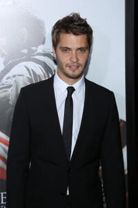 Luke Grimes at the New York premiere of "American Sniper."