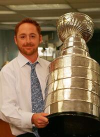 Scott Grimes on the set of "E.R" at Warner Bros. Studios.
