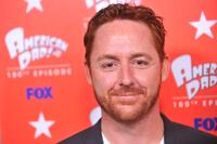 Scott Grimes at the Fox's "American Dad" 100th episode party.