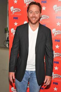 Scott Grimes at the Fox's "American Dad" 100th episode party.