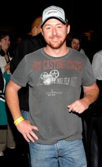 Scott Grimes at the 2007 NHL Stanley Cup Finals between the Ottawa Senators and the Anaheim Ducks.