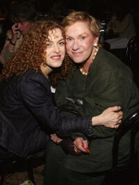 Tammy Grimes and Bernadette Peters at the 60th Annual Theater World Awards at Studio 54.