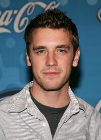 Bret Harrison at the American Idol Top 12 Party.