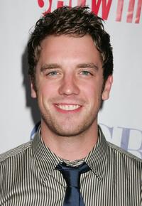 Bret Harrison at the CW/CBS/Showtime/CBS Television TCA party.
