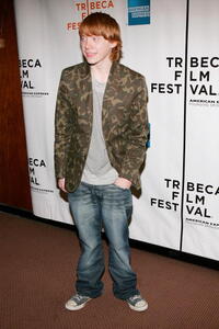 Actor Rupert Grint at the N.Y. premiere of "Driving Lessons."