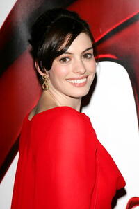 "The Devil Wears Prada" star Anne Hathaway at the N.Y. premiere.