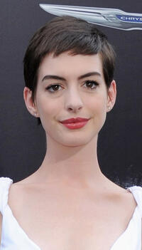 Anne Hathaway at the New York premiere of "The Dark Knight Rises."