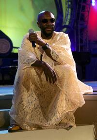 Isaac Hayes at the Church of Scientology Celebrity Centre 36th Anniversary Gala.