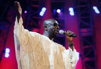 Isaac Hayes at the Church of Scientology Celebrity Centre 36th Anniversary Gala.