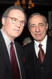 Charles Grodin and Governor Mario Cuomo at the National Mentoring Month reception at the Harvard Club.
