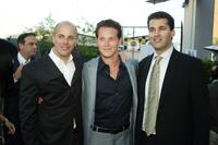 Producer Neal Moritz, Cole Hauser and Scott Stuber at the premiere of "2 Fast 2 Furious."