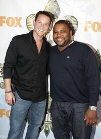 Cole Hauser and Anthony Anderson at the premiere of "K-Ville."