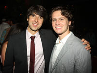 Demetri Martin and Jonathan Groff at the after party of the New York premiere of "Taking Woodstock."