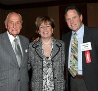Producer A.C. Lyles, Ilyanne Morden Kichaven and Robert Hays at the Hollywood Chamber of Commerce's Annual Entertainment Industry Luncheon.